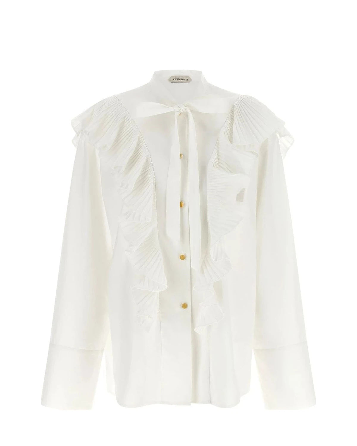 Alberta Ferretti Blouse in white, Cotton