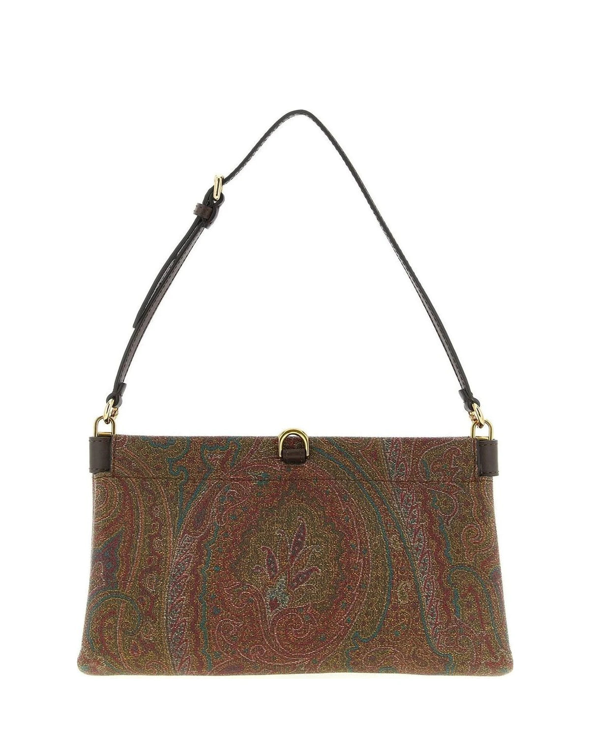 Etro Shoulder Bag in brown, Pvc