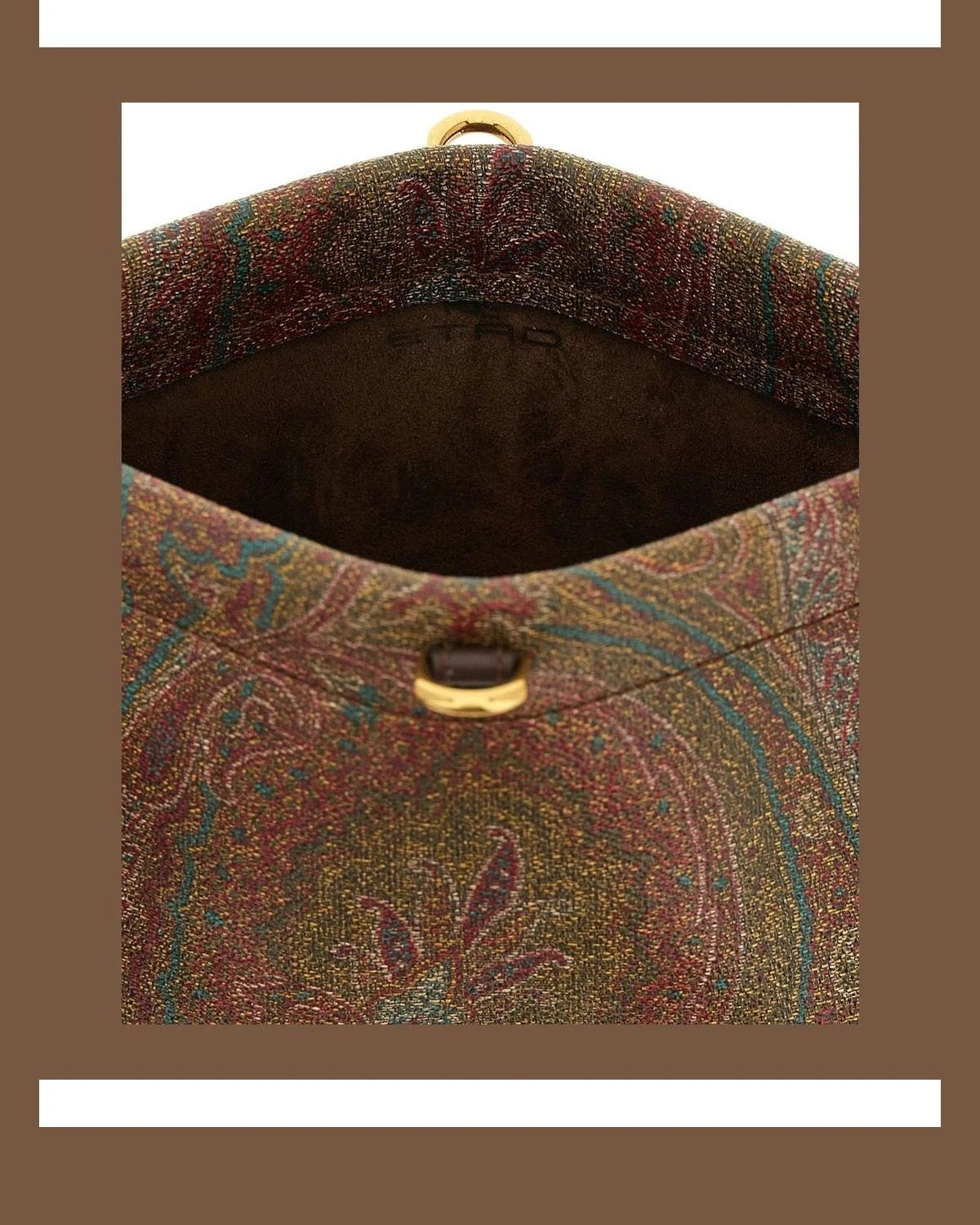 Etro Shoulder Bag in brown, Pvc β view 4