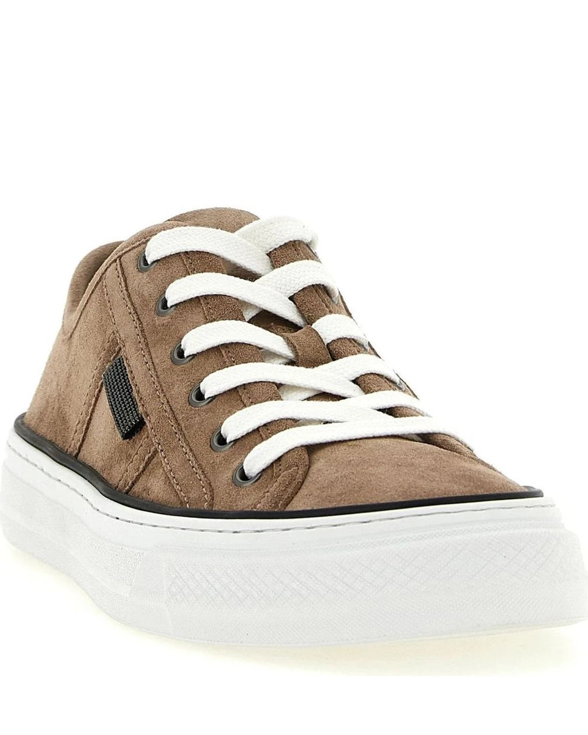 Brunello Cucinelli Sneakers in brown, Leather — view 2