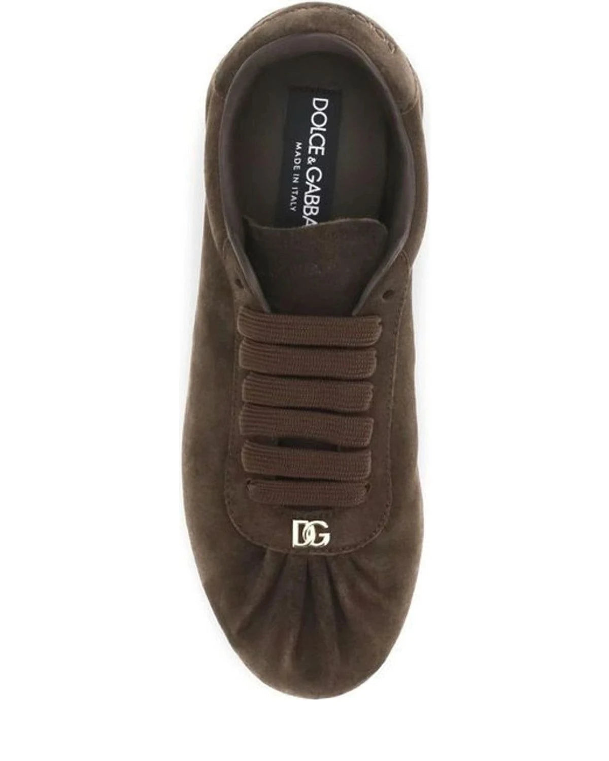 Dolce & Gabbana Sneakers in brown, Suede — view 4