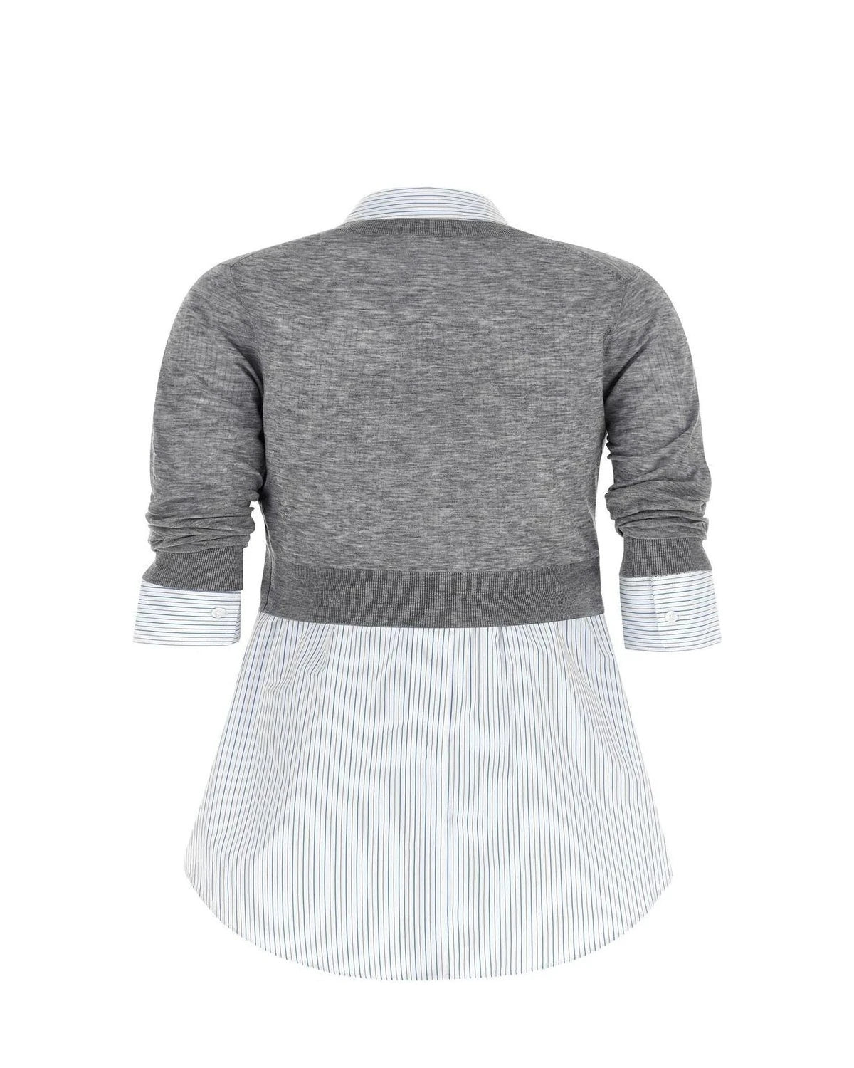 Alexander Wang Dress Shirt in gray, Wool — view 2