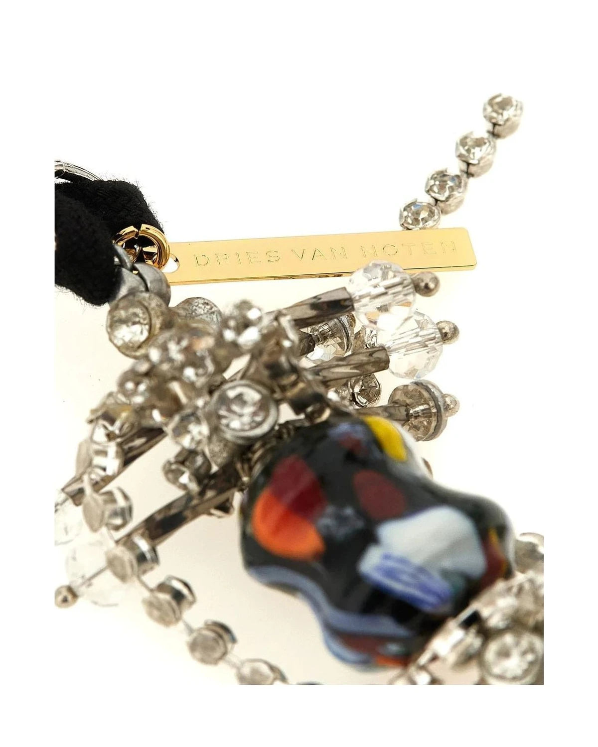 Dries Van Noten Necklace in black — view 3