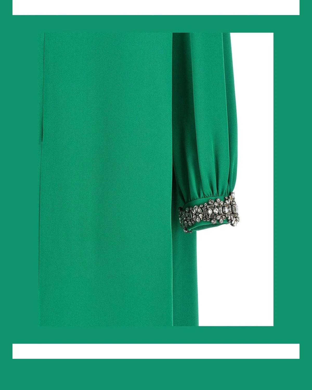 Valentino Garavani Dresse in green, Silk — view 4