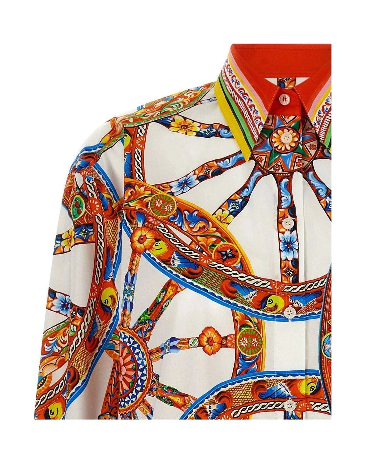 Dolce & Gabbana Dress Shirt in multicolor, Cotton — view 3
