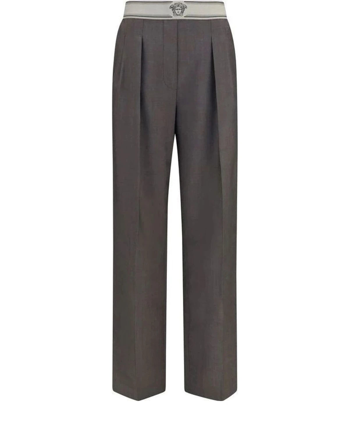 Versace Trouser in gray, Merino Wool