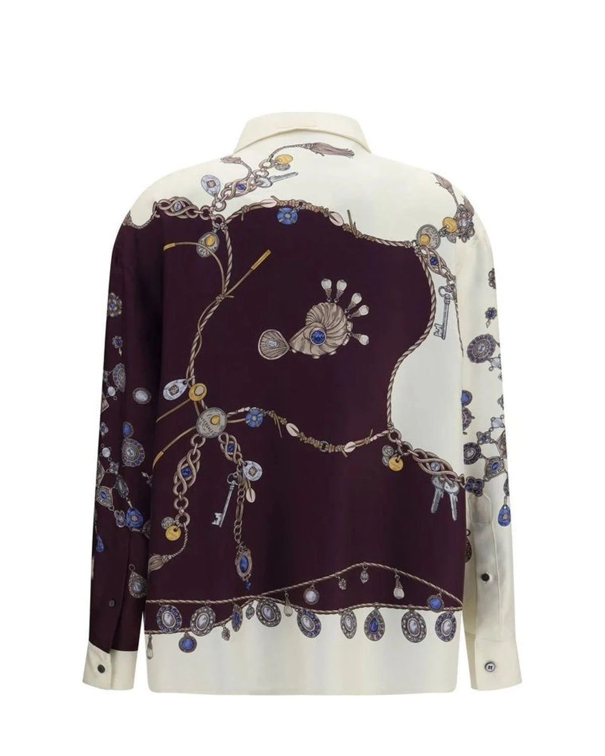 Versace Dress Shirt in multicolor, Silk — view 2