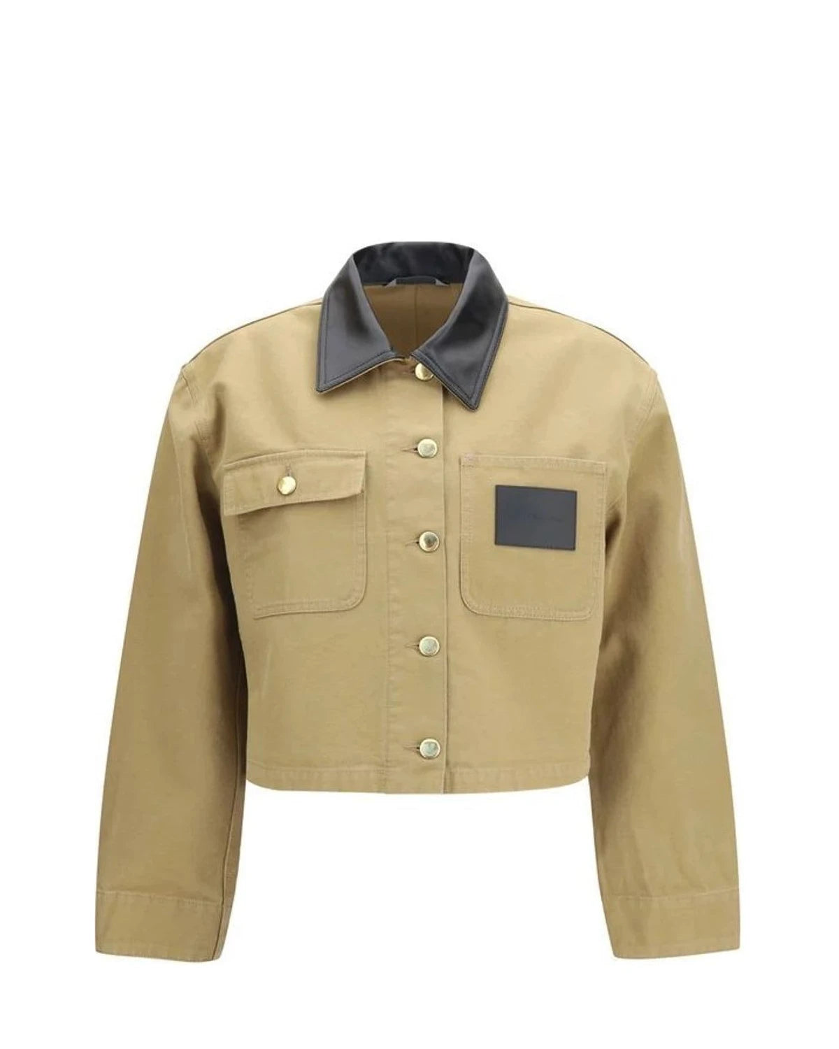 Balenciaga Trucker Jacket in beige, Cotton