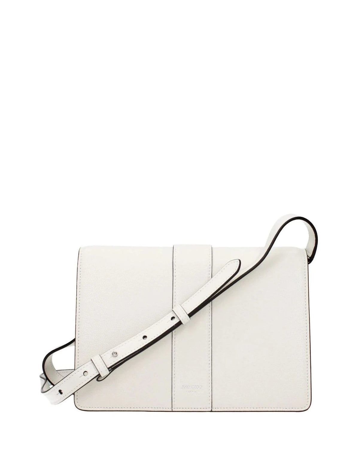 Jimmy Choo Cross Body Bag in white — view 3