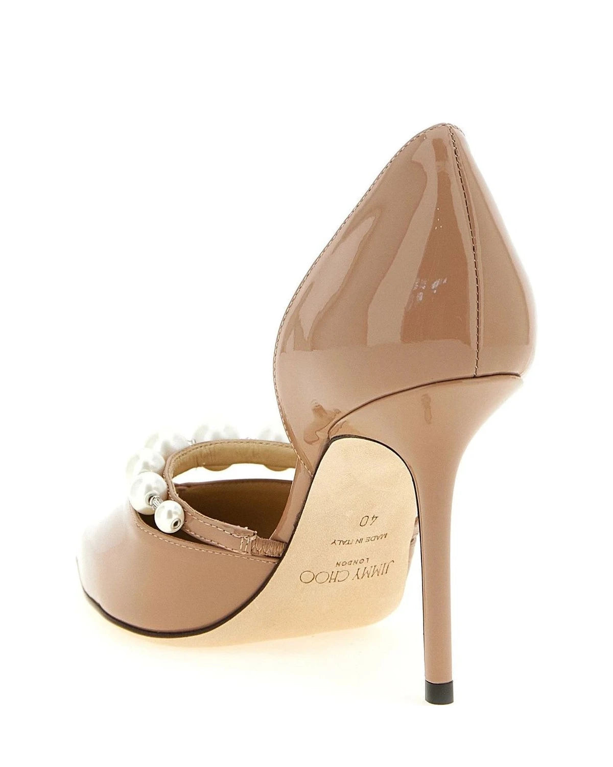 Jimmy Choo Pumps in pink, Leather — view 3