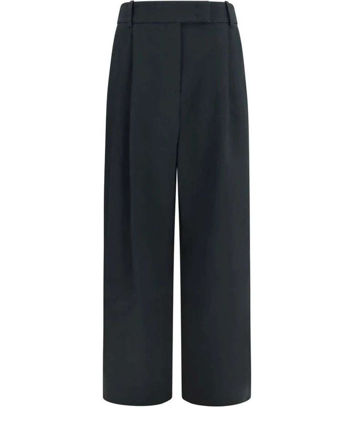 Giorgio Armani Palazzo Pant in black, Silk