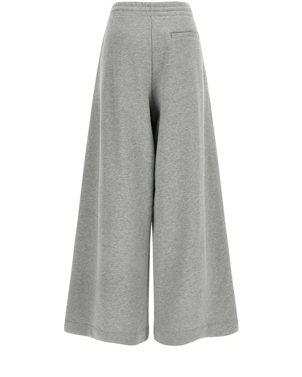 Dries Van Noten Palazzo Pant in gray, Cotton — view 2