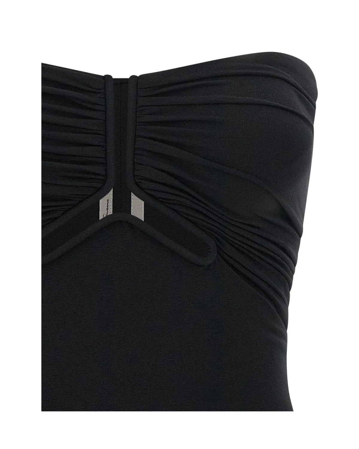 Rick Owens Corset Top in black, Nylon โ view 3