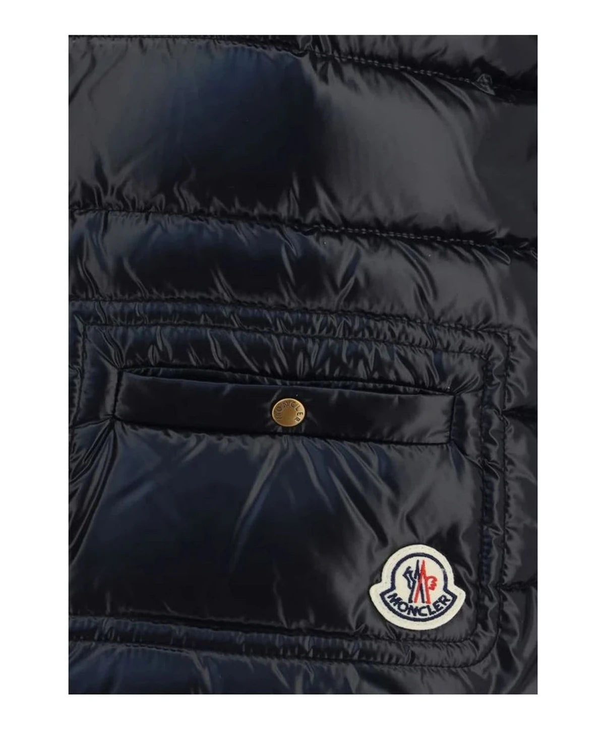 Moncler Vest in black, Polyamide Inner — view 3