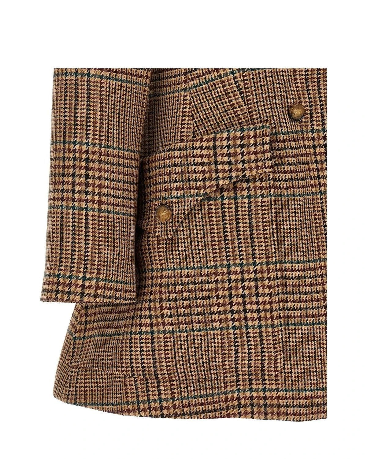 Etro Pea Coat in brown, Wool β view 4