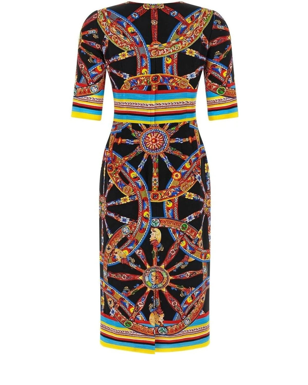 Dolce & Gabbana Dresse in multicolor, Silk — view 2