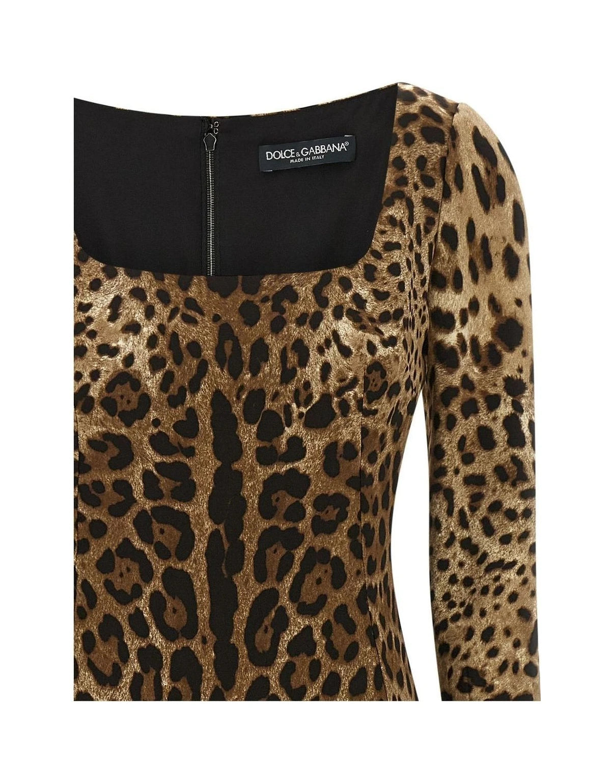 Dolce & Gabbana Dresse in brown, Viscose — view 3