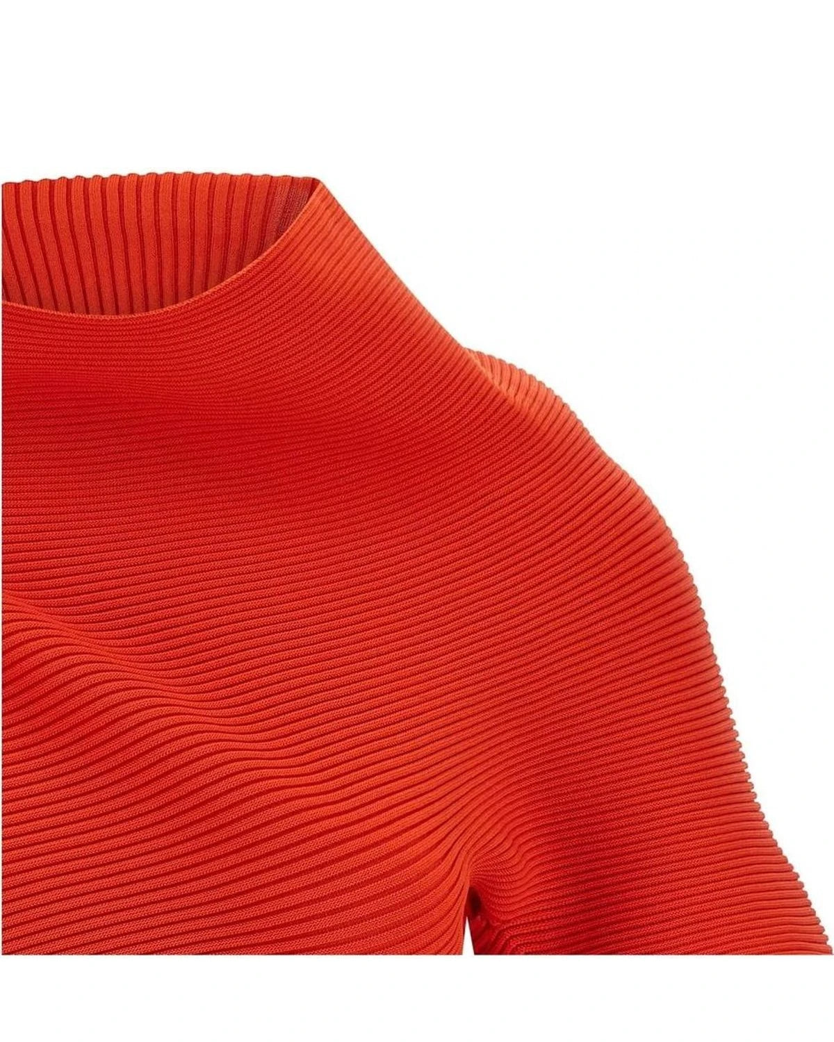 Issey Miyake Blouse in red, Polyester — view 3