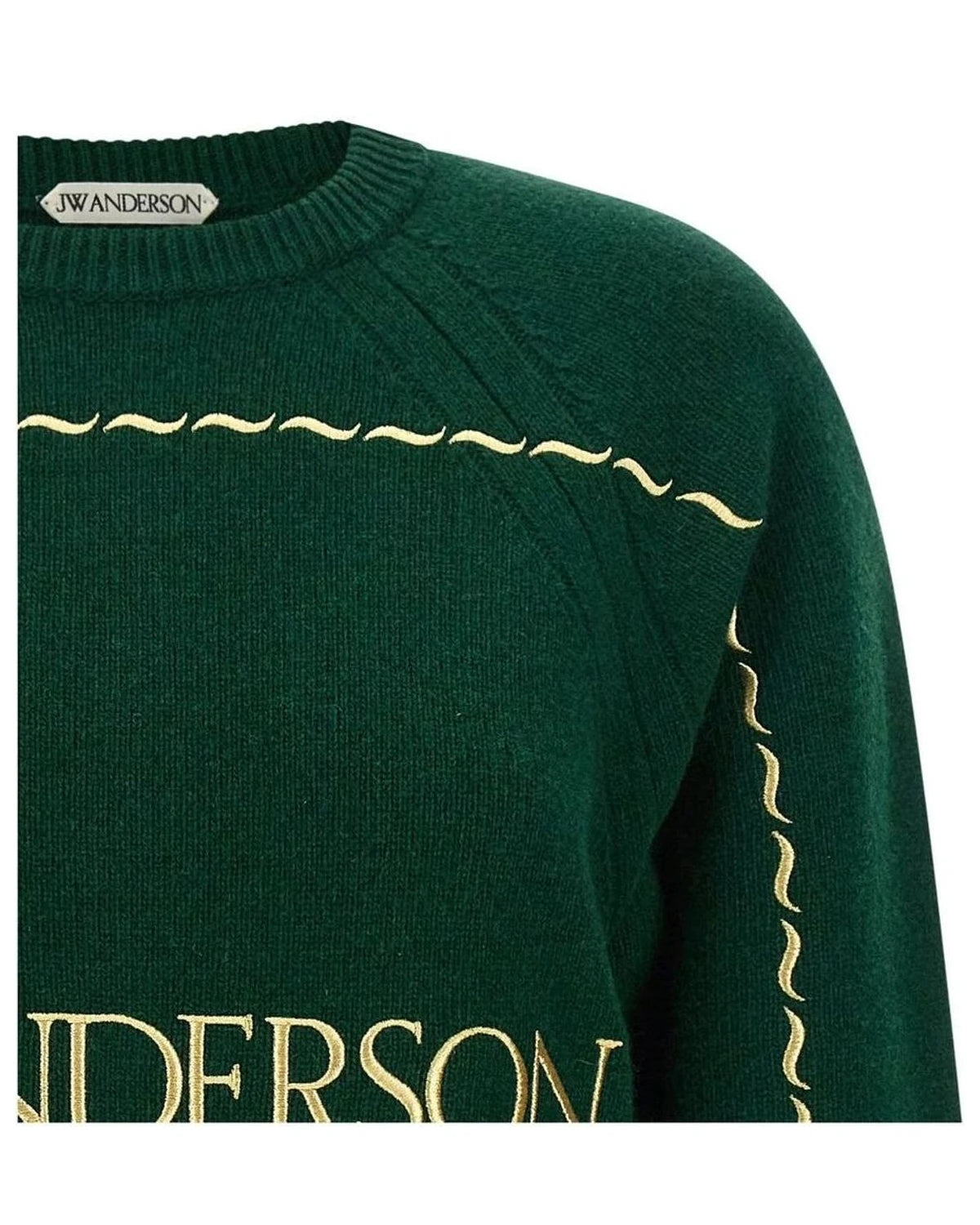 JW Anderson Sweater in green — view 3