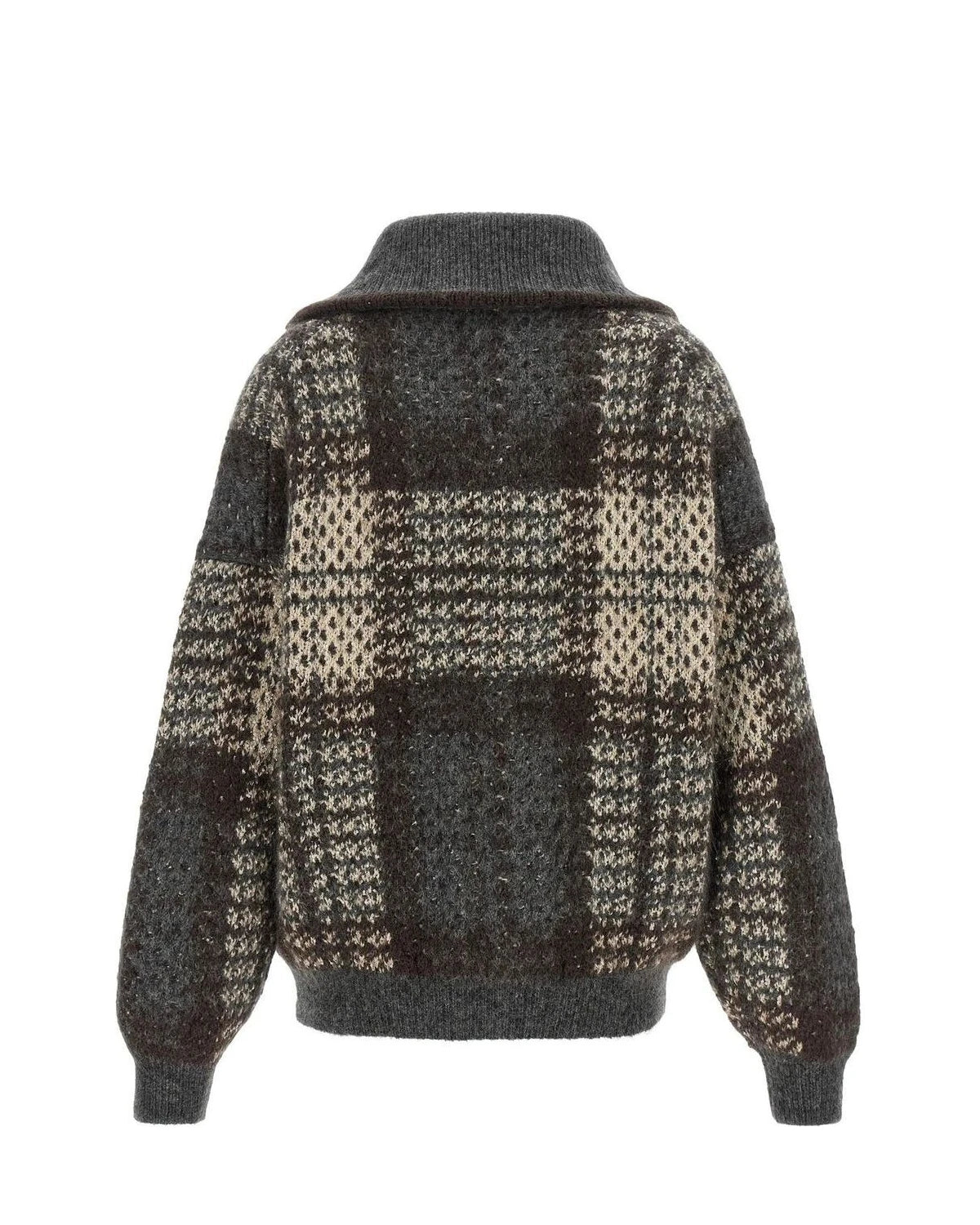 Brunello Cucinelli Sweater in gray — view 2
