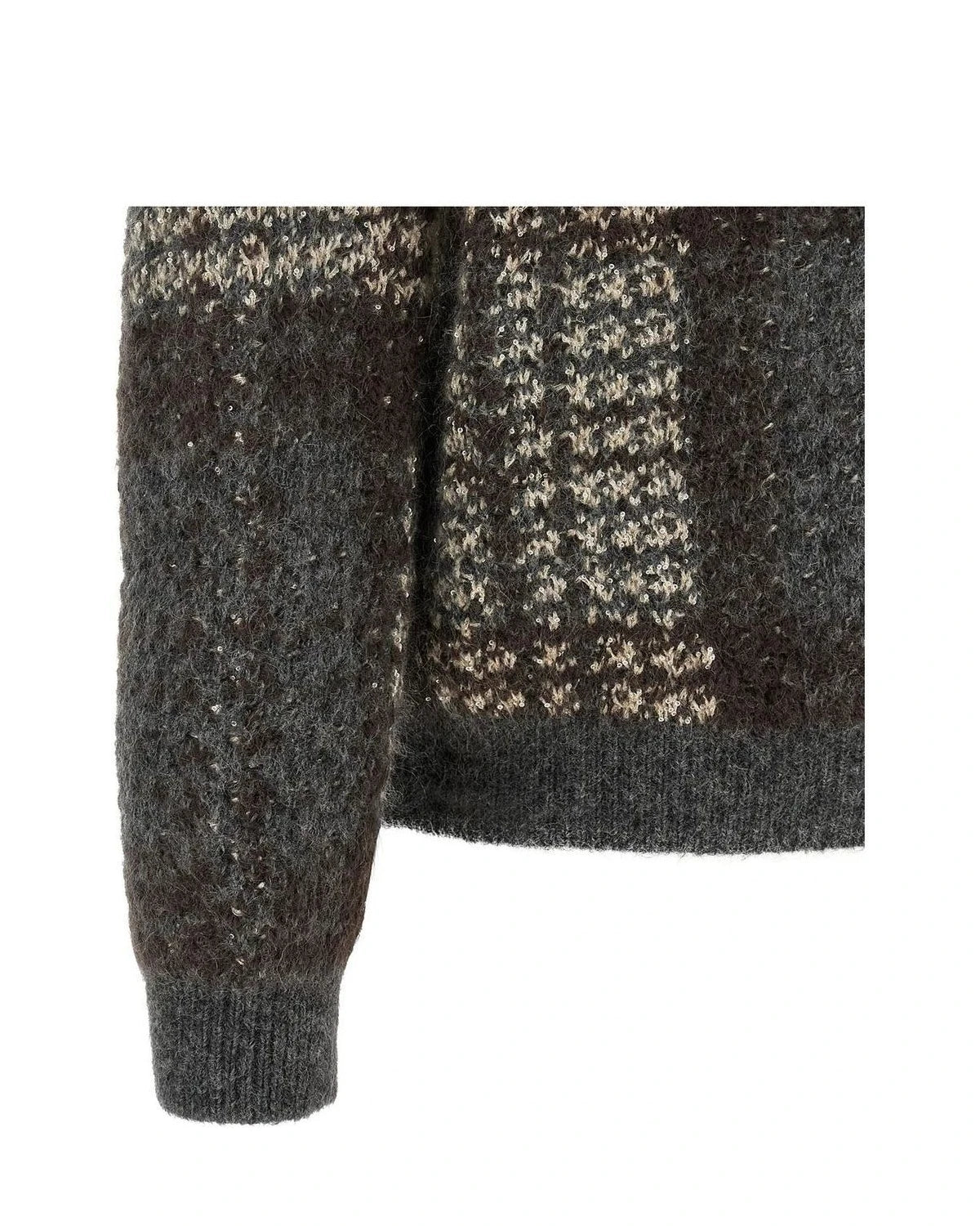 Brunello Cucinelli Sweater in gray — view 4