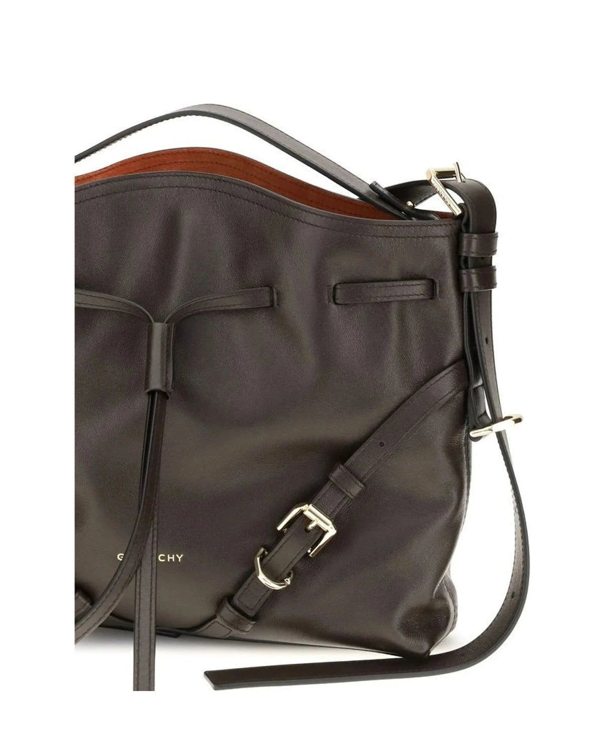 Givenchy Bucket Bag in brown, Calf Leather — view 4