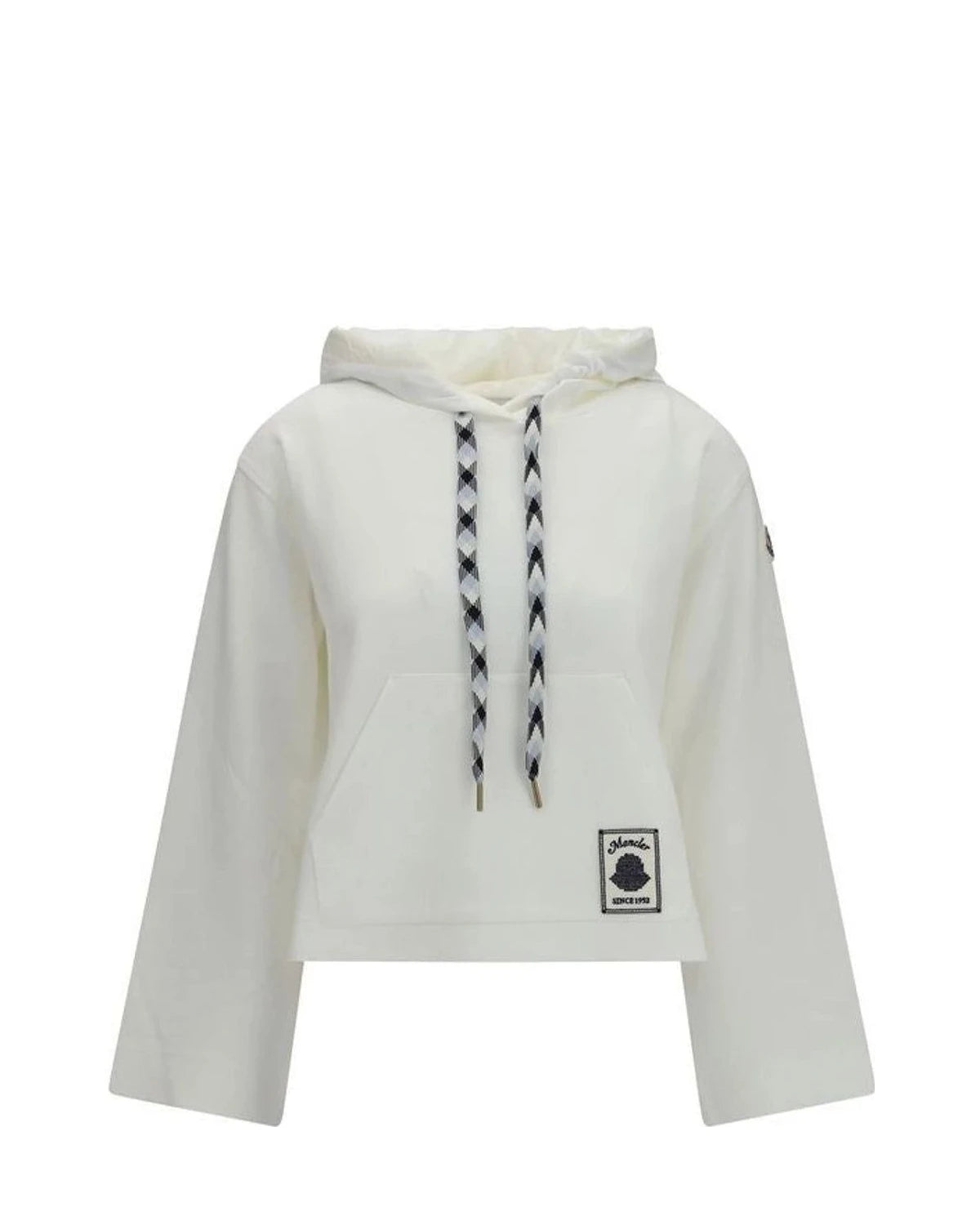 Moncler Hoodie in white, Cotton