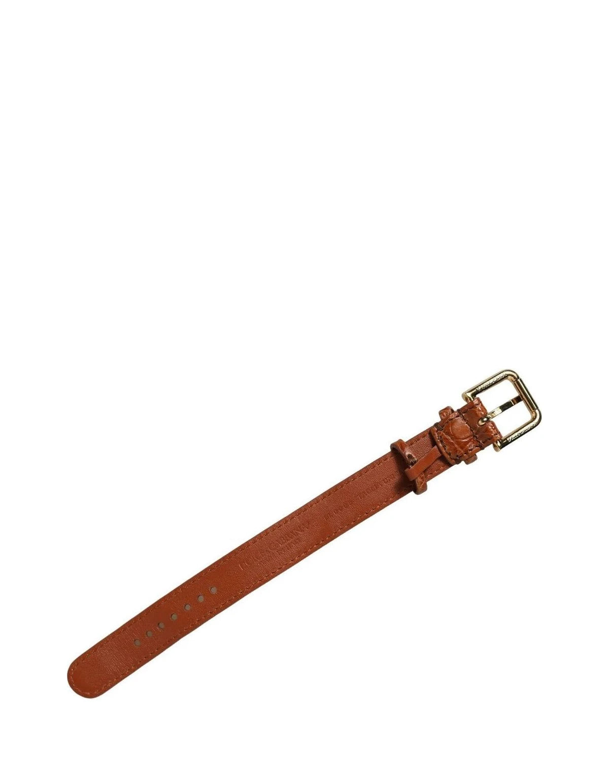 Dolce & Gabbana Bracelet in brown, Caiman Leather โ view 3
