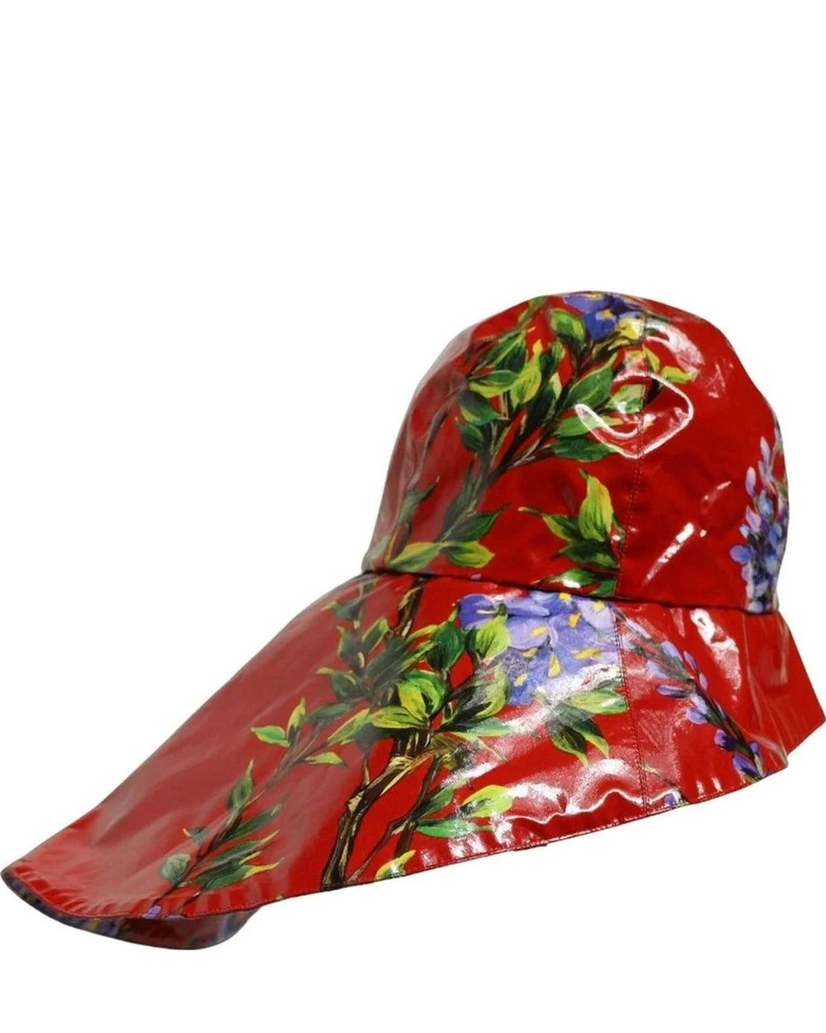 Dolce & Gabbana Bucket Hat in red, Cotton Polyester โ view 2