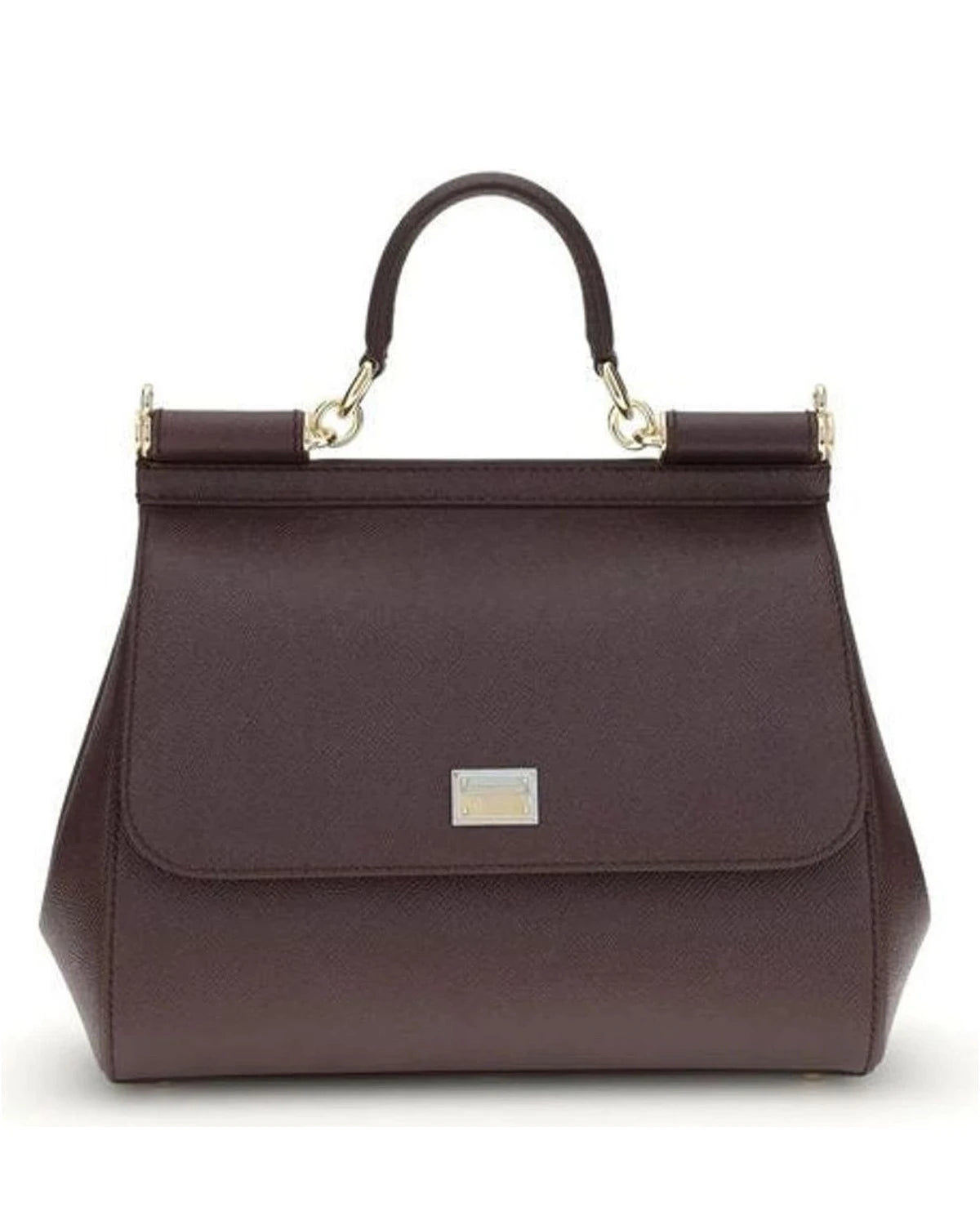 Dolce & Gabbana Satchel Bag in red, Calf Leather