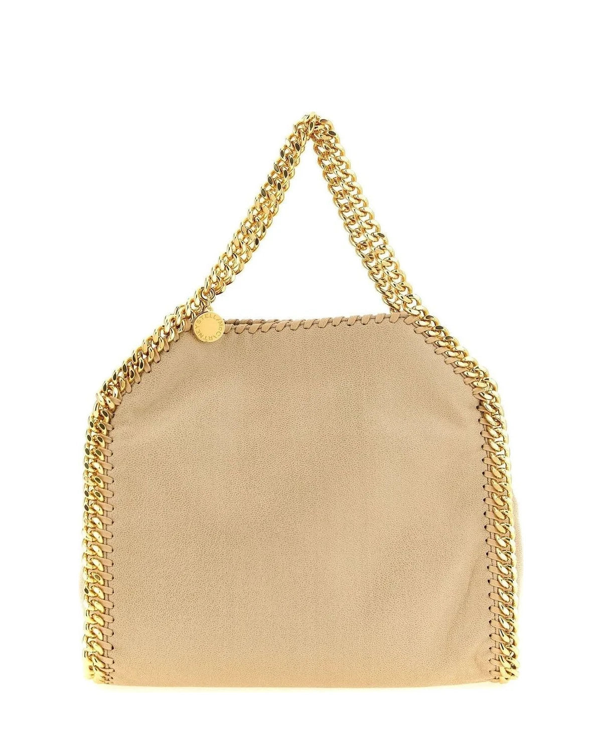 Stella McCartney Shoulder Bag in beige, Polyester