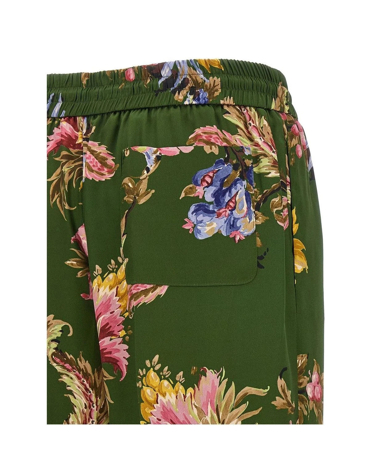 Etro Trouser in green, Polyester — view 4