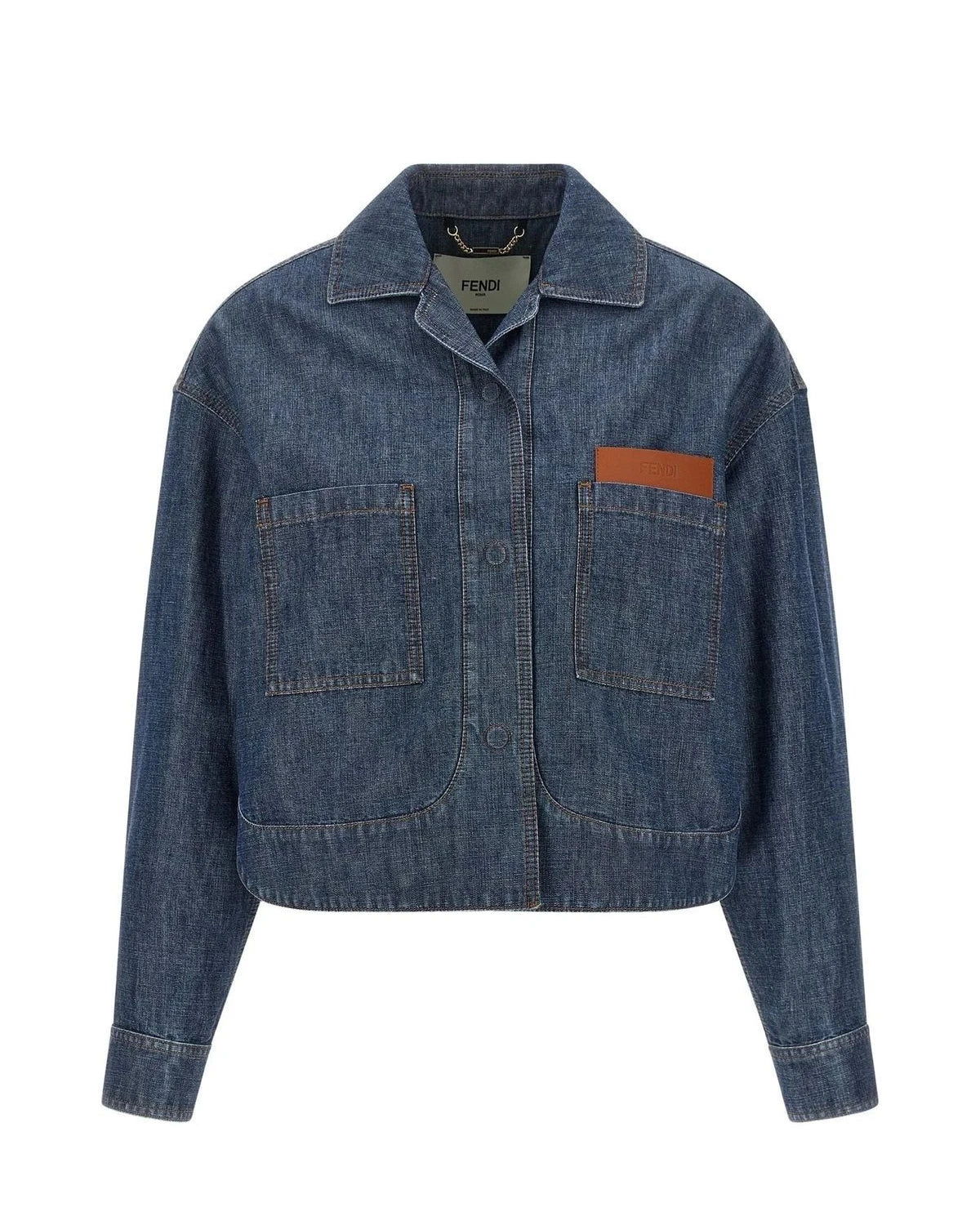 Fendi Trucker Jacket in blue
