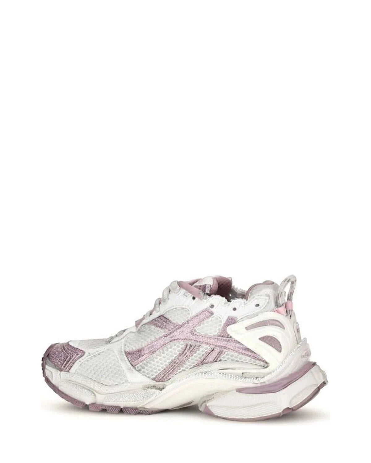 Balenciaga Sneakers in purple, Polyester — view 3