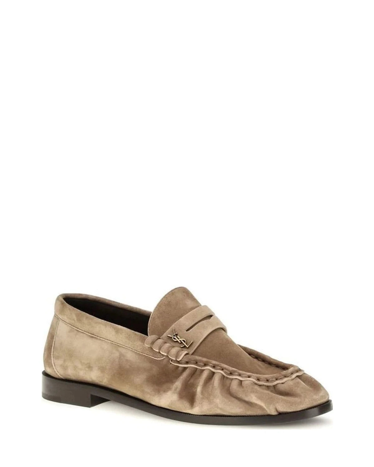 Saint Laurent Loafers in beige, Calf Leather — view 2