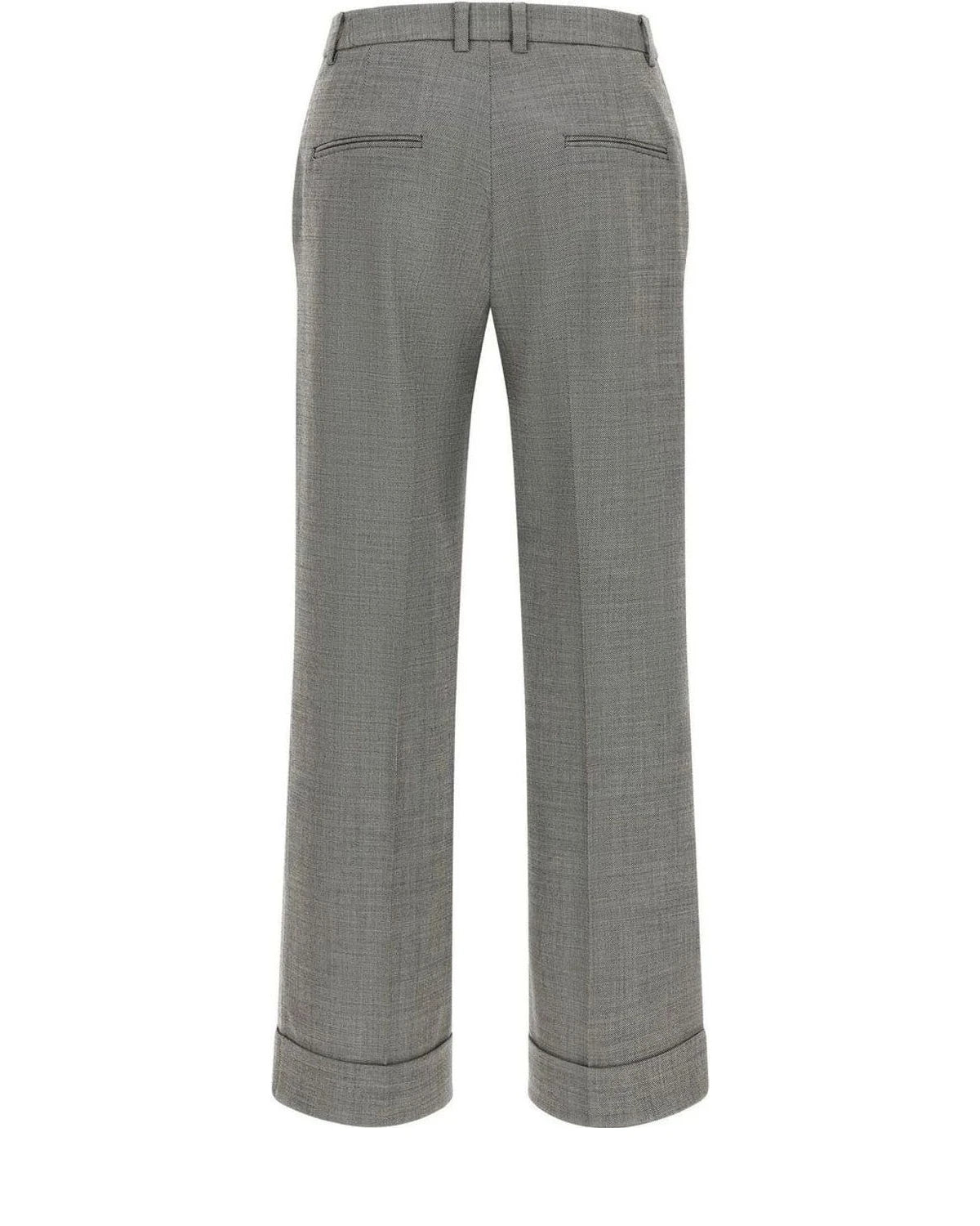 Alberto Biani Trouser in gray, Wool — view 2