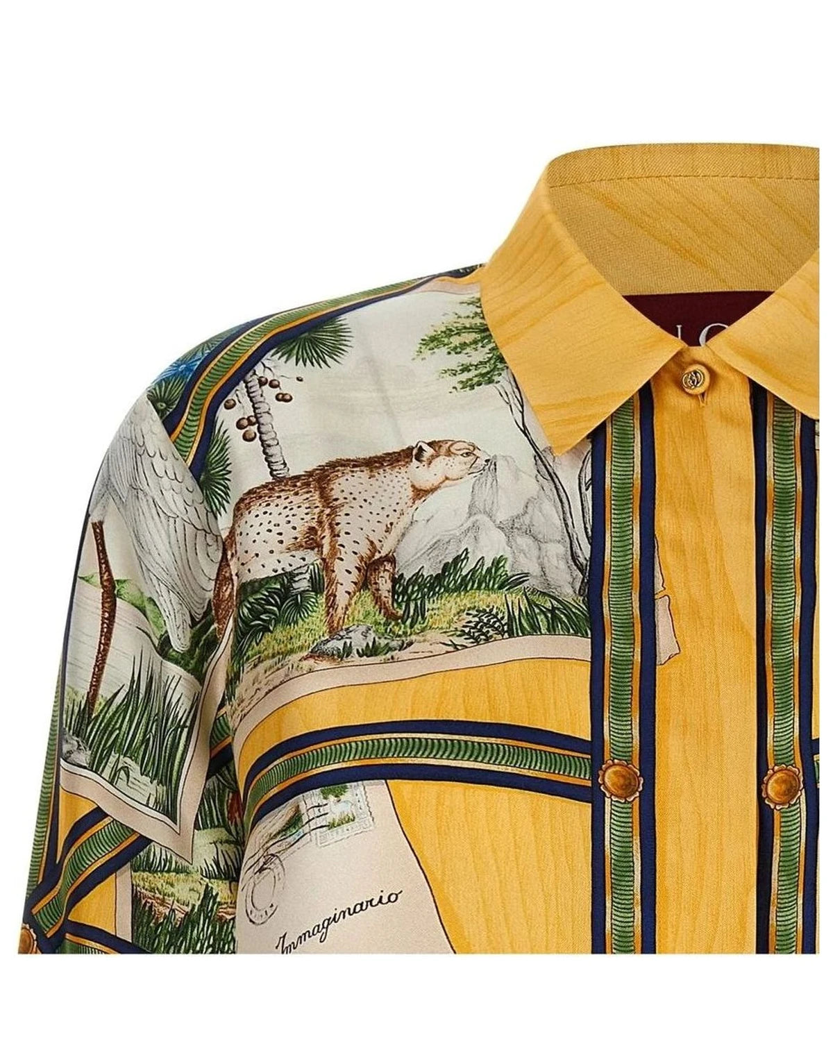Gucci Blouse in multicolor, Silk — view 3
