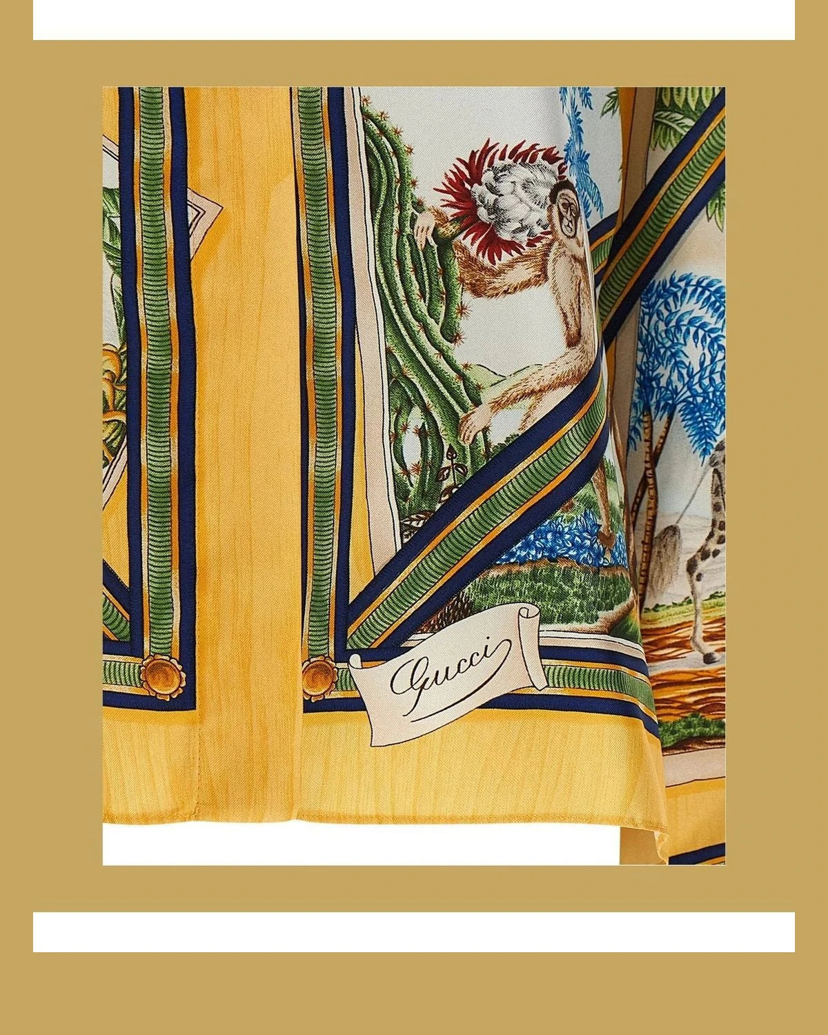Gucci Blouse in multicolor, Silk — view 5
