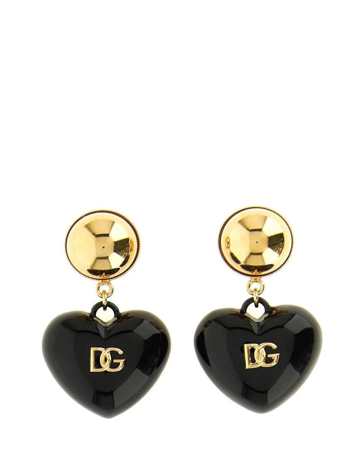 Dolce & Gabbana Earring in black, Brass