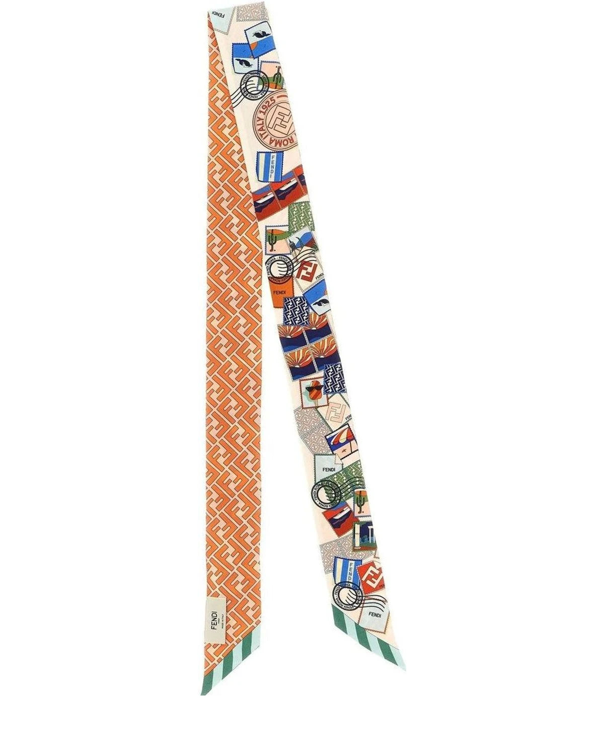 Fendi Headband in multicolor, Silk