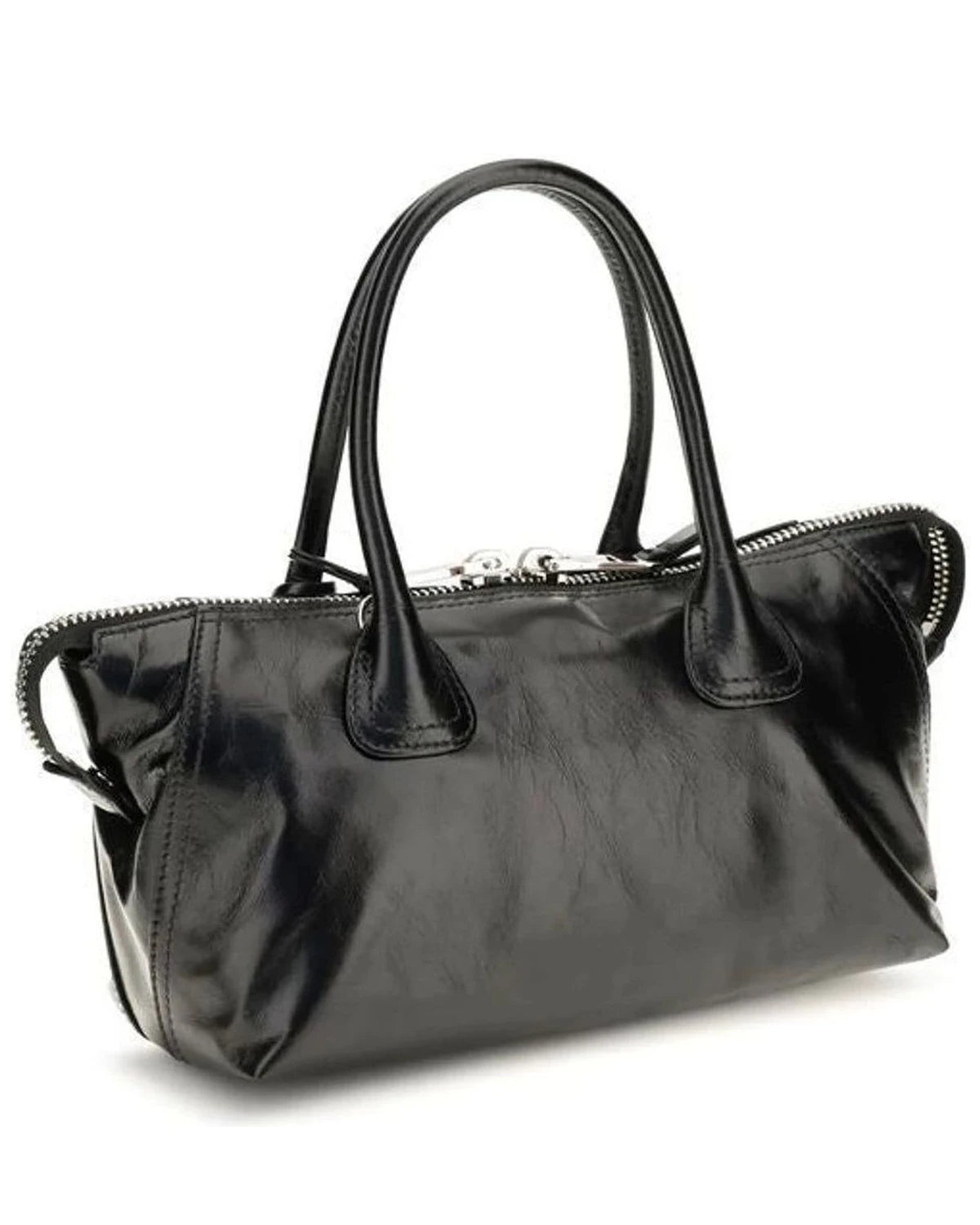 Miu Miu Satchel Bag in black, Calf Leather — view 3