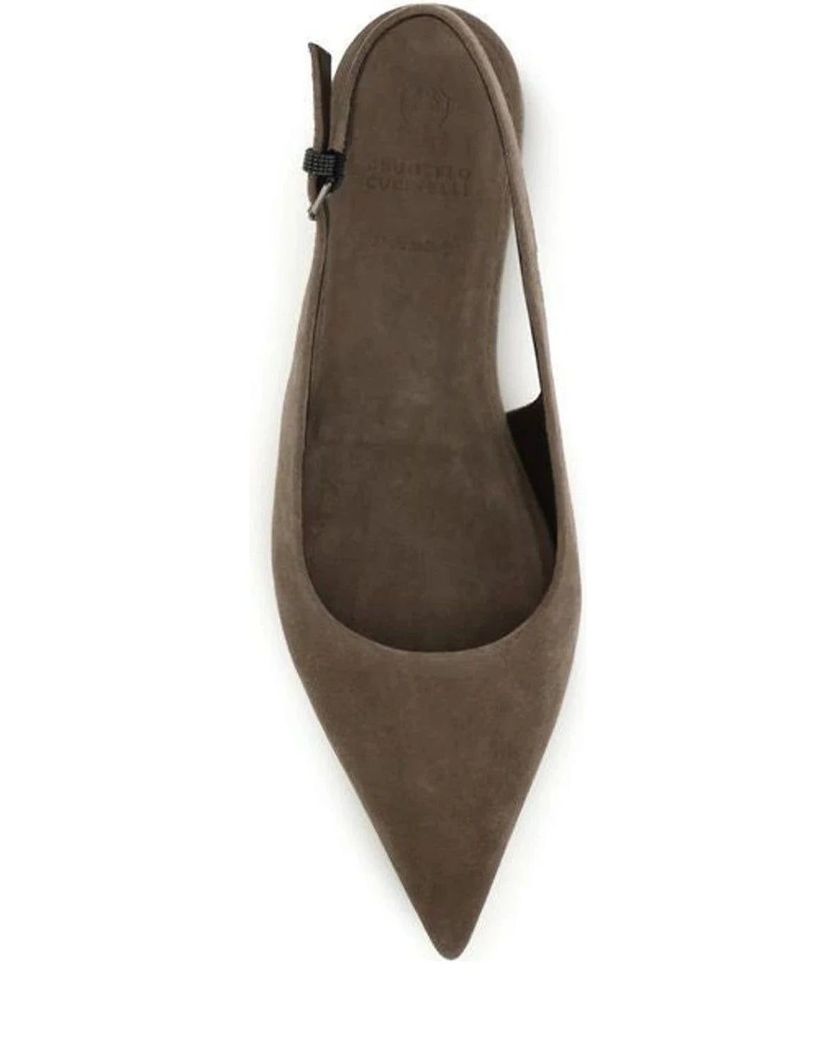 Brunello Cucinelli Ballet Flats in brown, Calf Leather — view 4