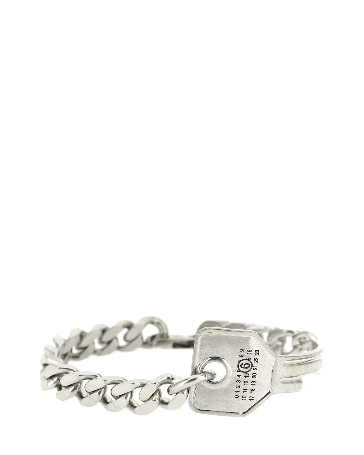 MM6 Maison Margiela Bracelet in silver, Brass