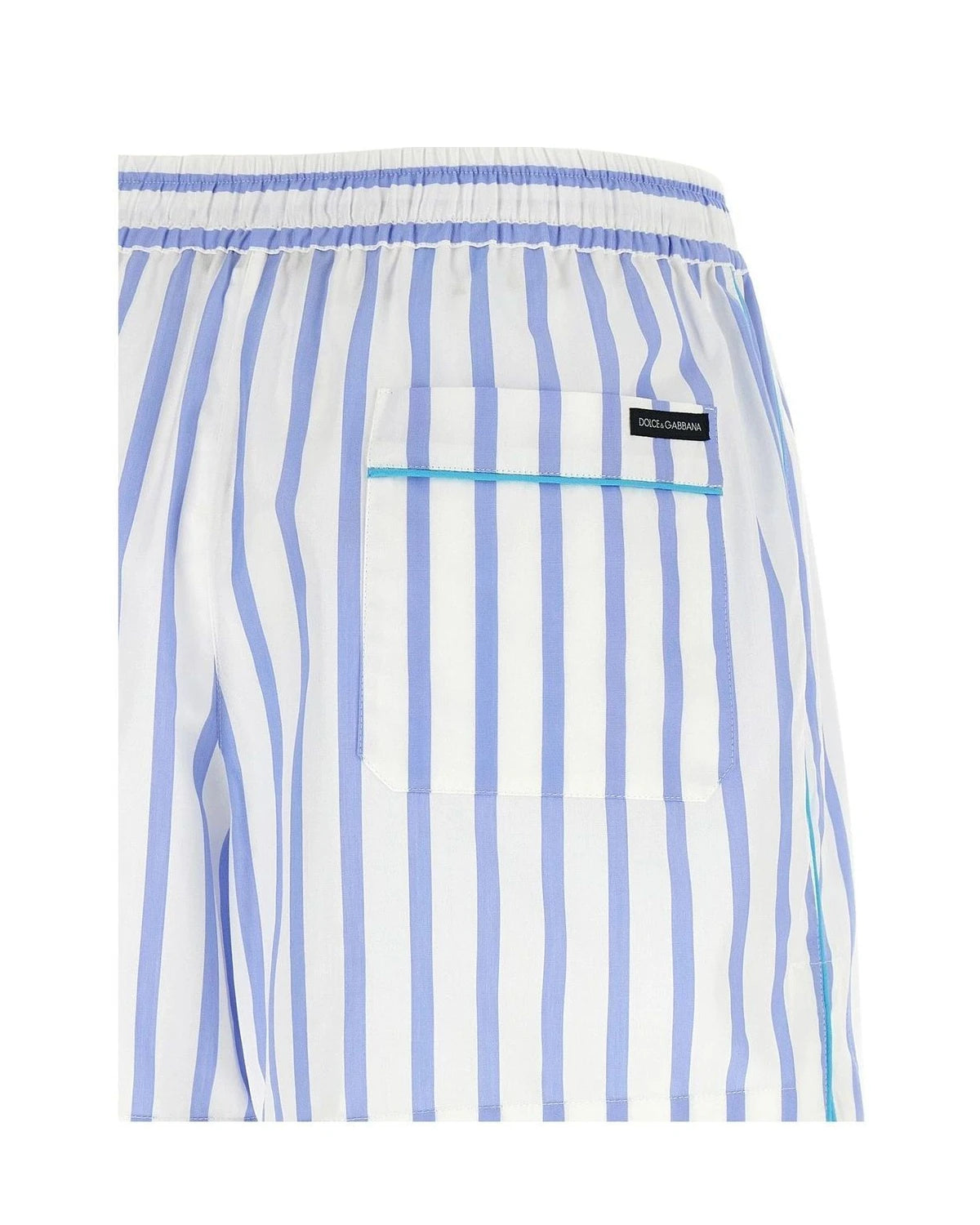 Dolce & Gabbana Swim Short in blue, Cotton — view 4