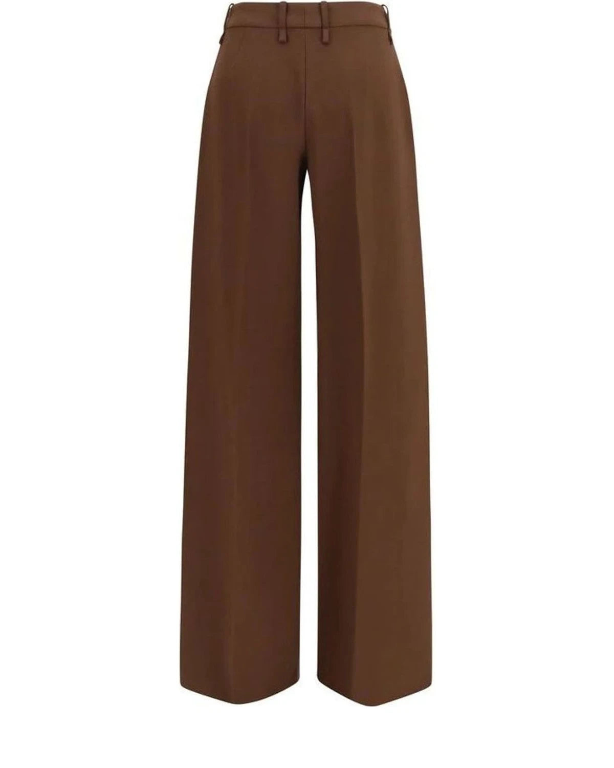 Ermanno Scervino Palazzo Pant in brown, Viscose — view 2