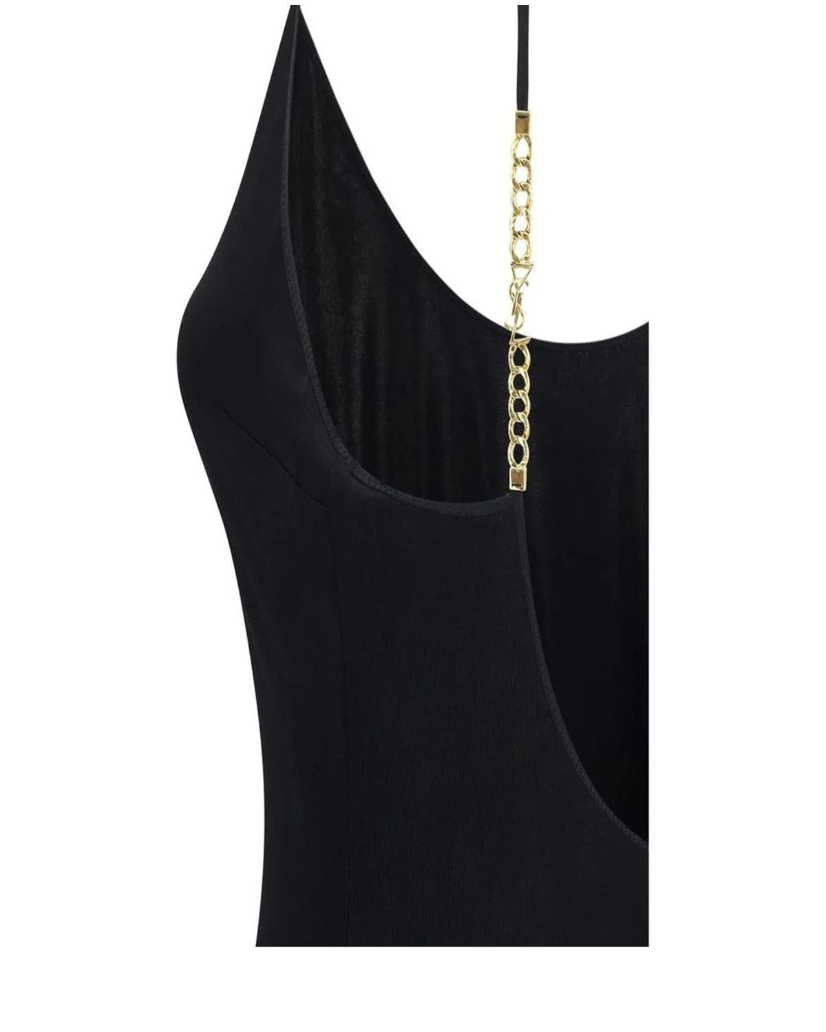 Saint Laurent Dresse in black, Viscose — view 3