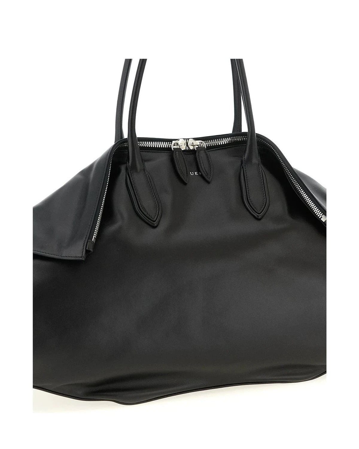 Alexander McQueen Shoulder Bag in black, Calfskin Leather — view 3