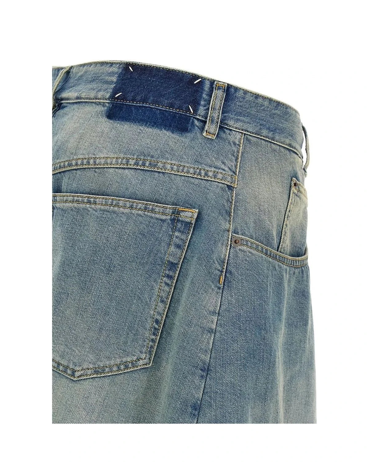 Maison Margiela Skirt in blue, Cotton โ view 4
