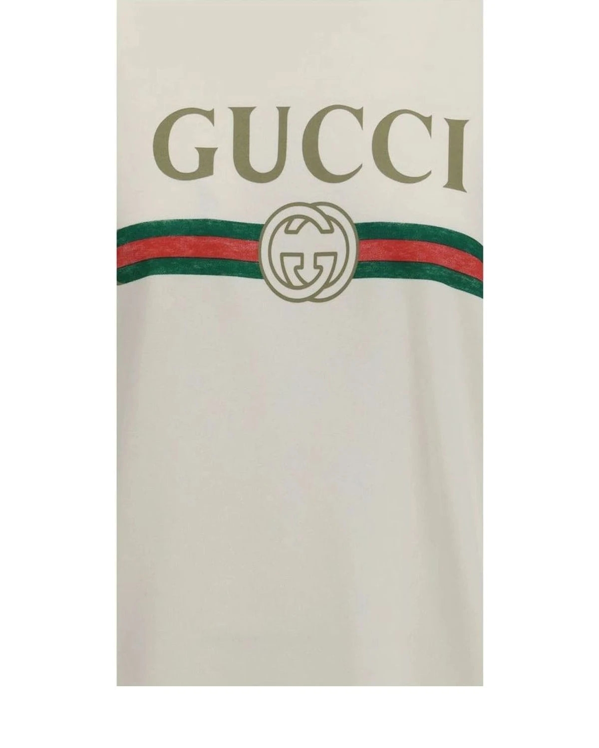 Gucci Hoodie in white, Cotton — view 3