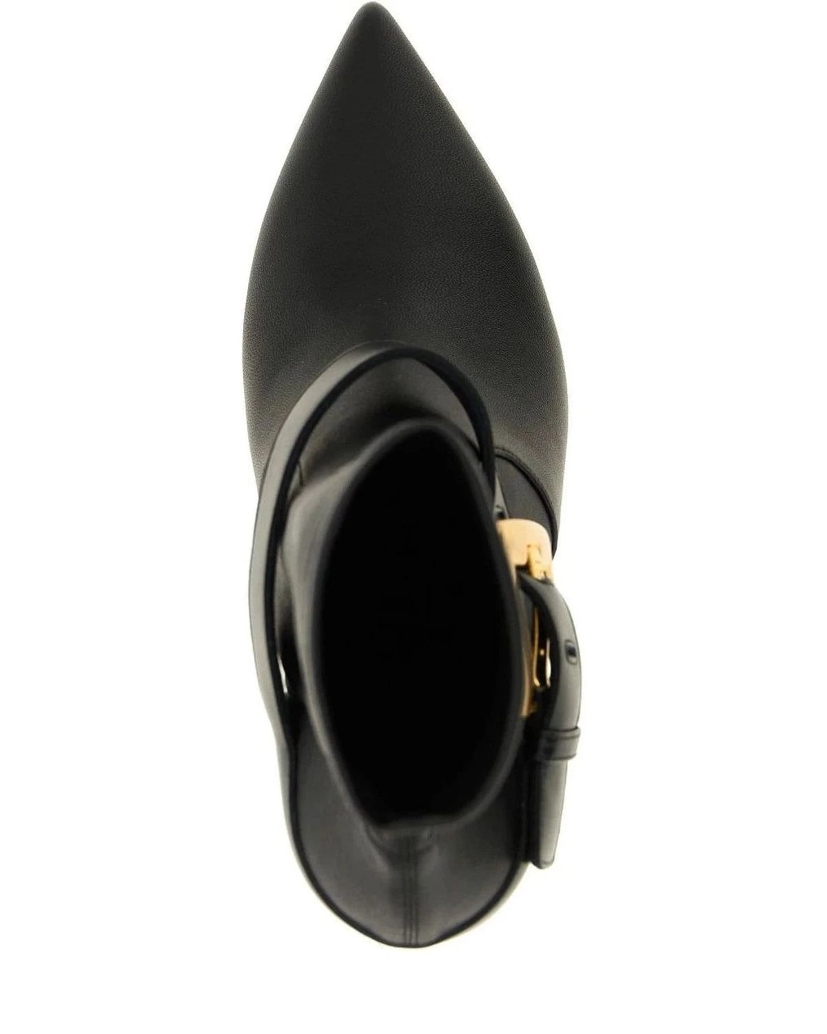 Balmain Ankle Boots in black, Lamb Leather — view 4